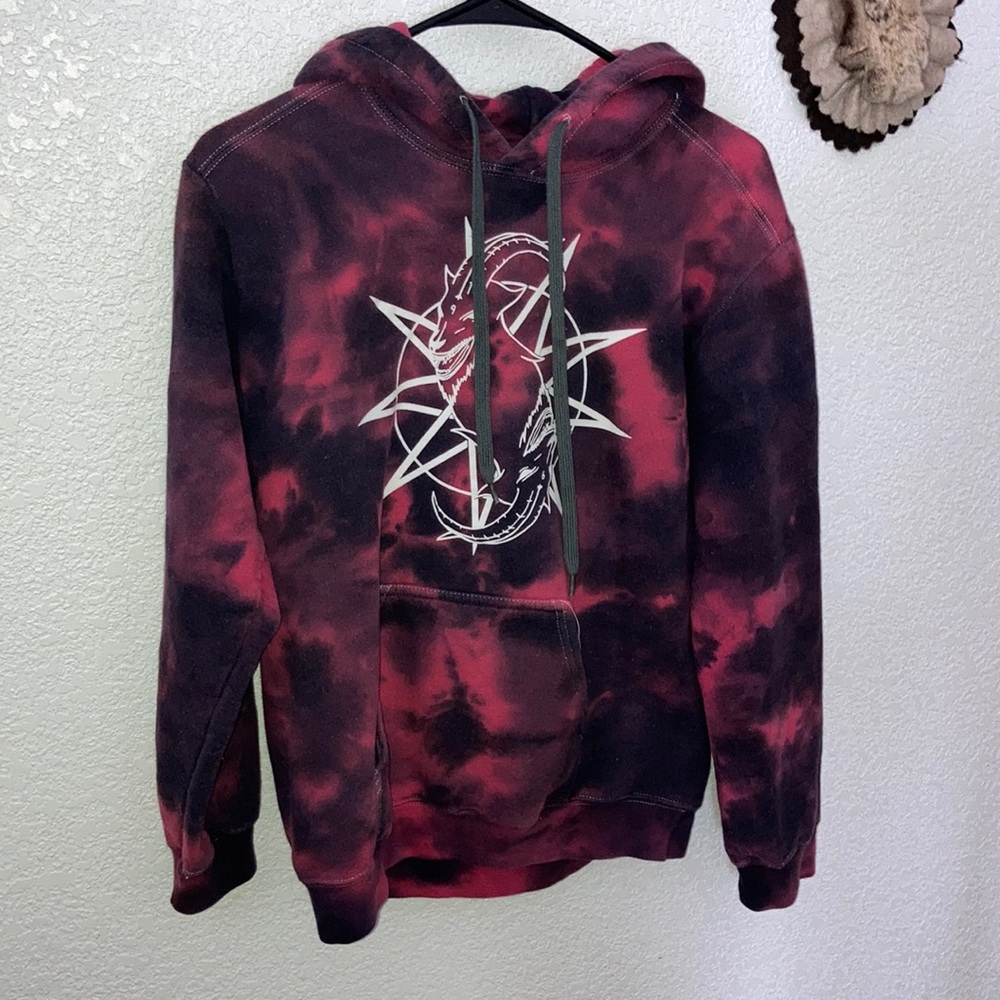 Slipknot tye dye band hoodie